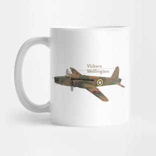 Vickers Wellington British WW2 Airplane Mug